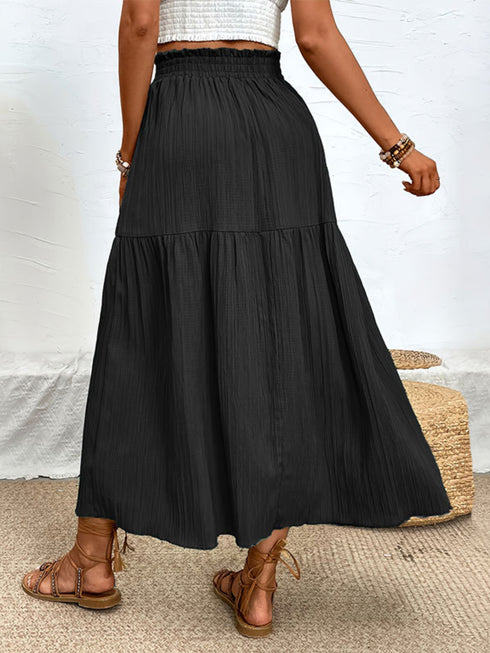 Frill Slit Skirt - Odaingerous